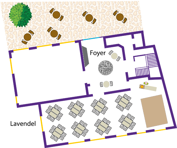 Grundriss Lavendel