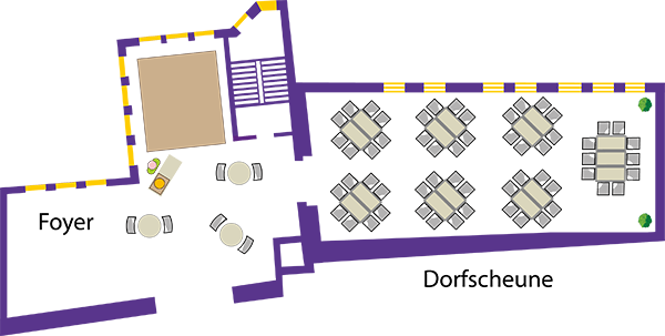 Grundriss Dorfscheune